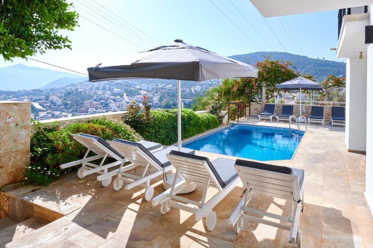 Luxus Villa Skyla Mit 5 Schlafzimmern & Meer-Blick Каш Экстерьер фото